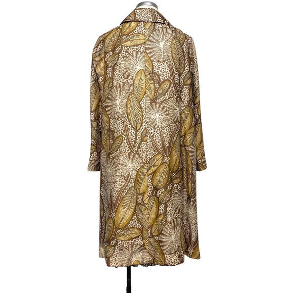 Vintage Ruth McCulloch Womens Size 14 Brown Printed 4 Piece Skirt Set - Picture 10 of 16